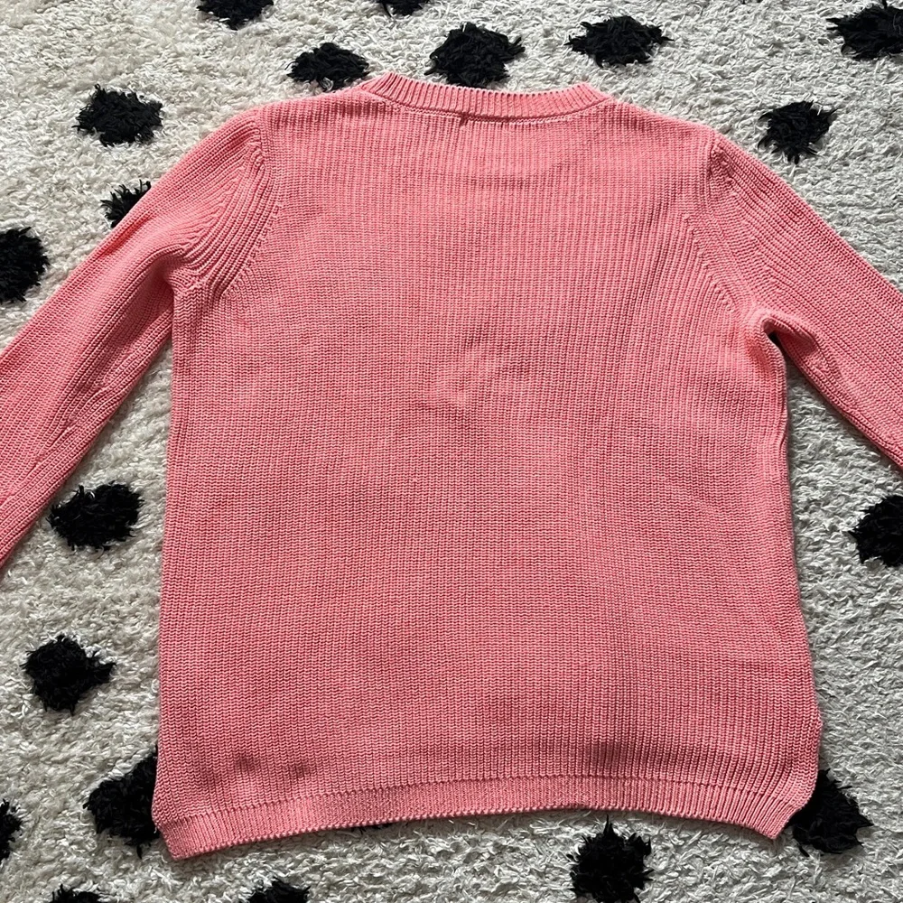 525 America size SMALL Emma Coral Crew Neck Sweater - Picture 9 of 12